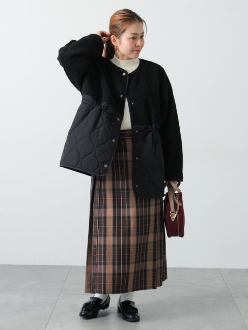 Lugnoncure「ボアキルト切替コート」|その他|