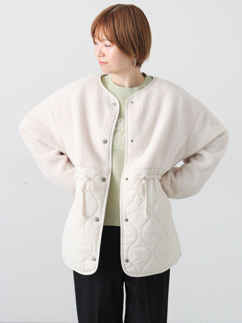 Lugnoncure「ボアキルト切替コート」|その他|