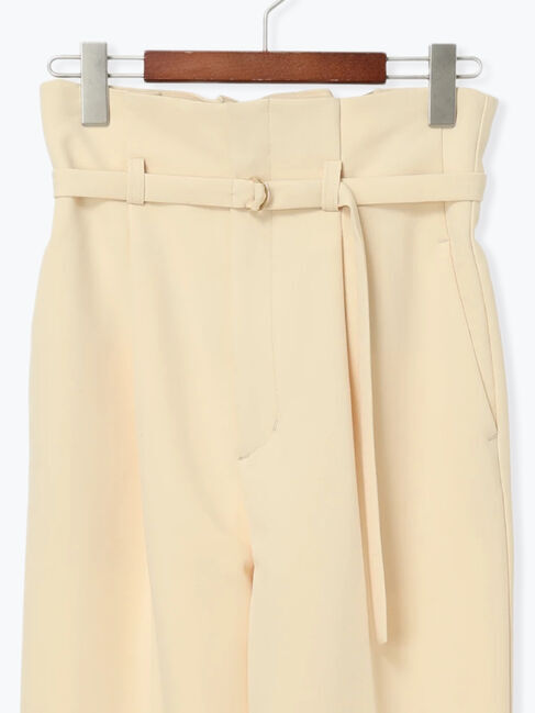 Te chichi「【Atelier Bonheur】ナローベルトハイウエストテーパードパンツ《2025winter catalog item》」|その他|