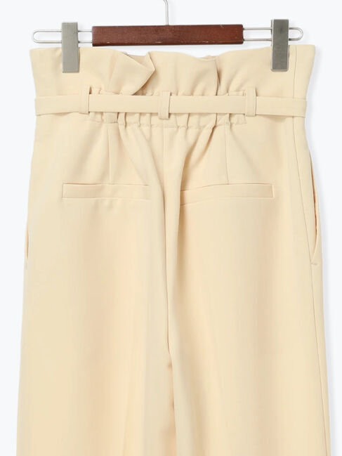 Te chichi「【Atelier Bonheur】ナローベルトハイウエストテーパードパンツ《2025winter catalog item》」|その他|