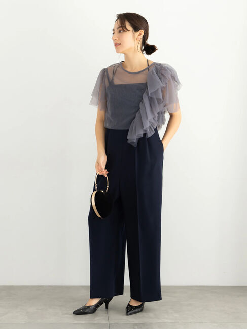 Te chichi「【セレモニーアイテム】2タックベアオールインワン（セットアップ可）」|オールインワン|