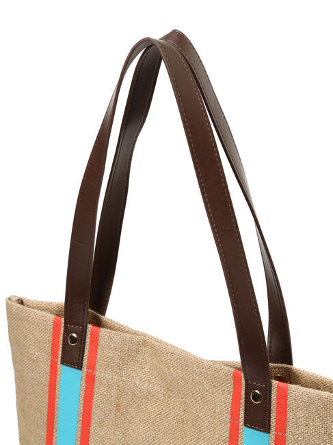 Te chichi「ジュートロゴプリントバッグ」|その他|