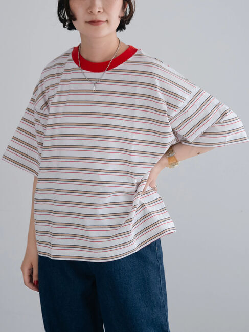 SM2「マルチボーダーTシャツ」|Tシャツ・カットソー|