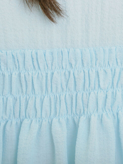 Samansa Mos2「◎2WAYシャーリングチュニック」|シャツ・ブラウス|