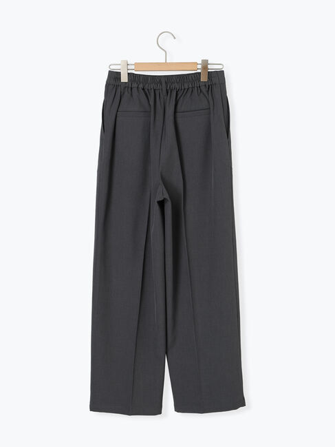 Samansa Mos2 blue「【イージーケア・吸水速乾】マルチスタイルタックストレートパンツ」|その他|