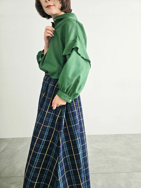 SM2「肩フリル切替シャツ」|シャツ・ブラウス|