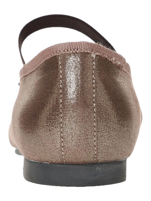 Samansa Mos2「ゴムストラップメタリックバレエシューズ」|ビジネス・ドレスシューズ|