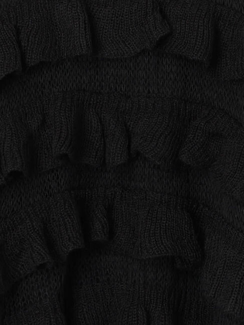 SM2「インナーSETモヘアタッチシアーフリルニット」|ニット・セーター|