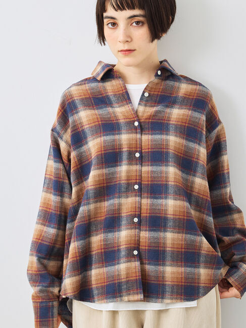 SM2「起毛チェックシャツ」|シャツ・ブラウス|