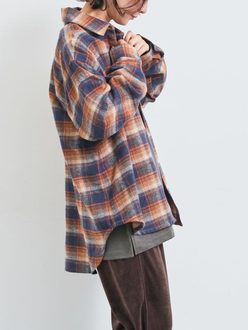 SM2「起毛チェックシャツ」|シャツ・ブラウス|