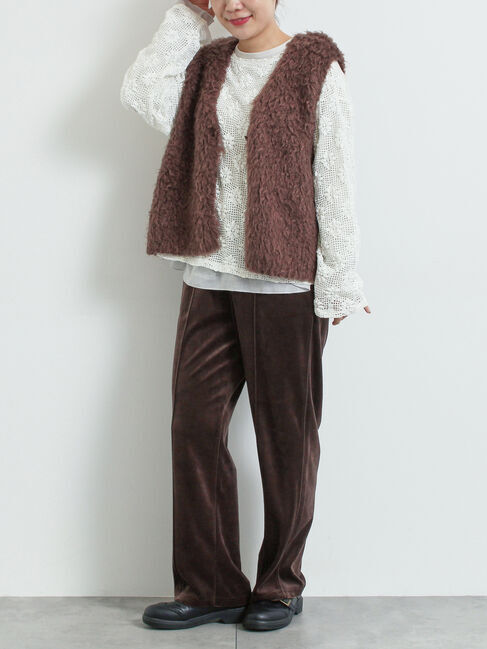 SM2「トグルニットベスト」|ダウンベスト・ベスト|