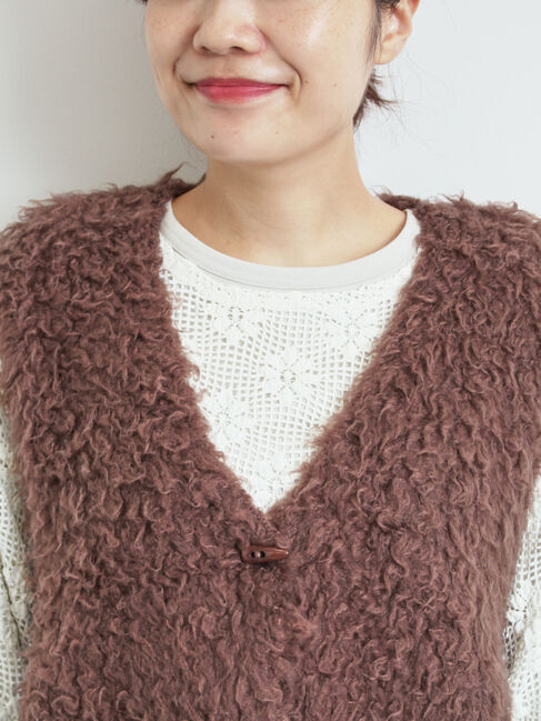 SM2「トグルニットベスト」|ダウンベスト・ベスト|