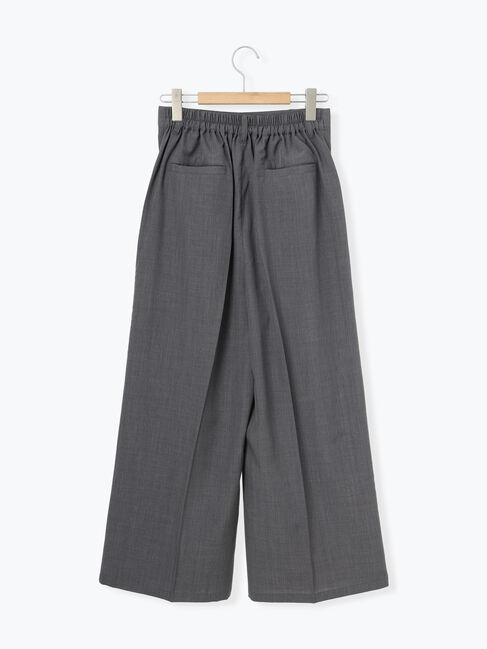 Samansa Mos2「【イージーケア、接触冷感】タックワイドパンツ」|その他|