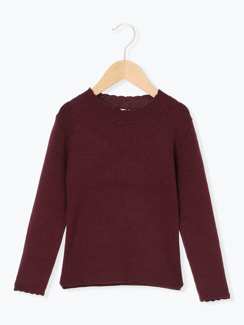 Samansa Mos2 Lagom「【マシンウォッシャブル】ハイネックリブニット」|ニット・セーター|