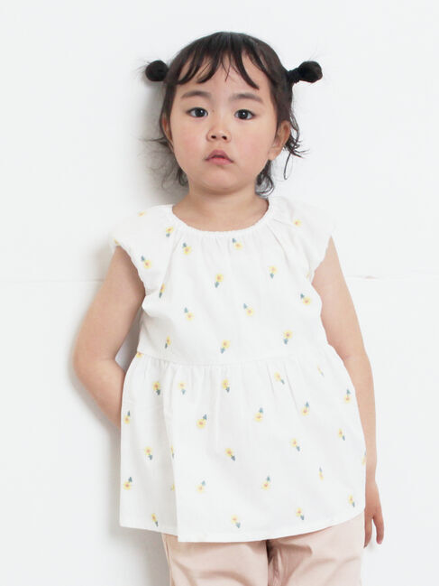 Samansa Mos2 Lagom「☆フラワー刺繍ブラウス」|シャツ・ブラウス|