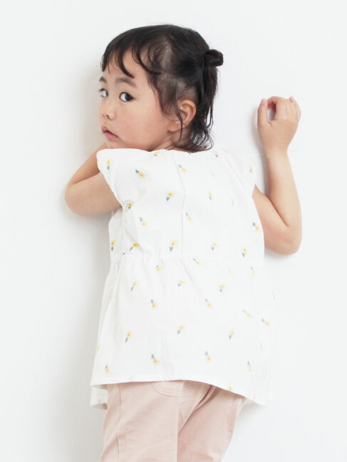 Samansa Mos2 Lagom「☆フラワー刺繍ブラウス」|シャツ・ブラウス|