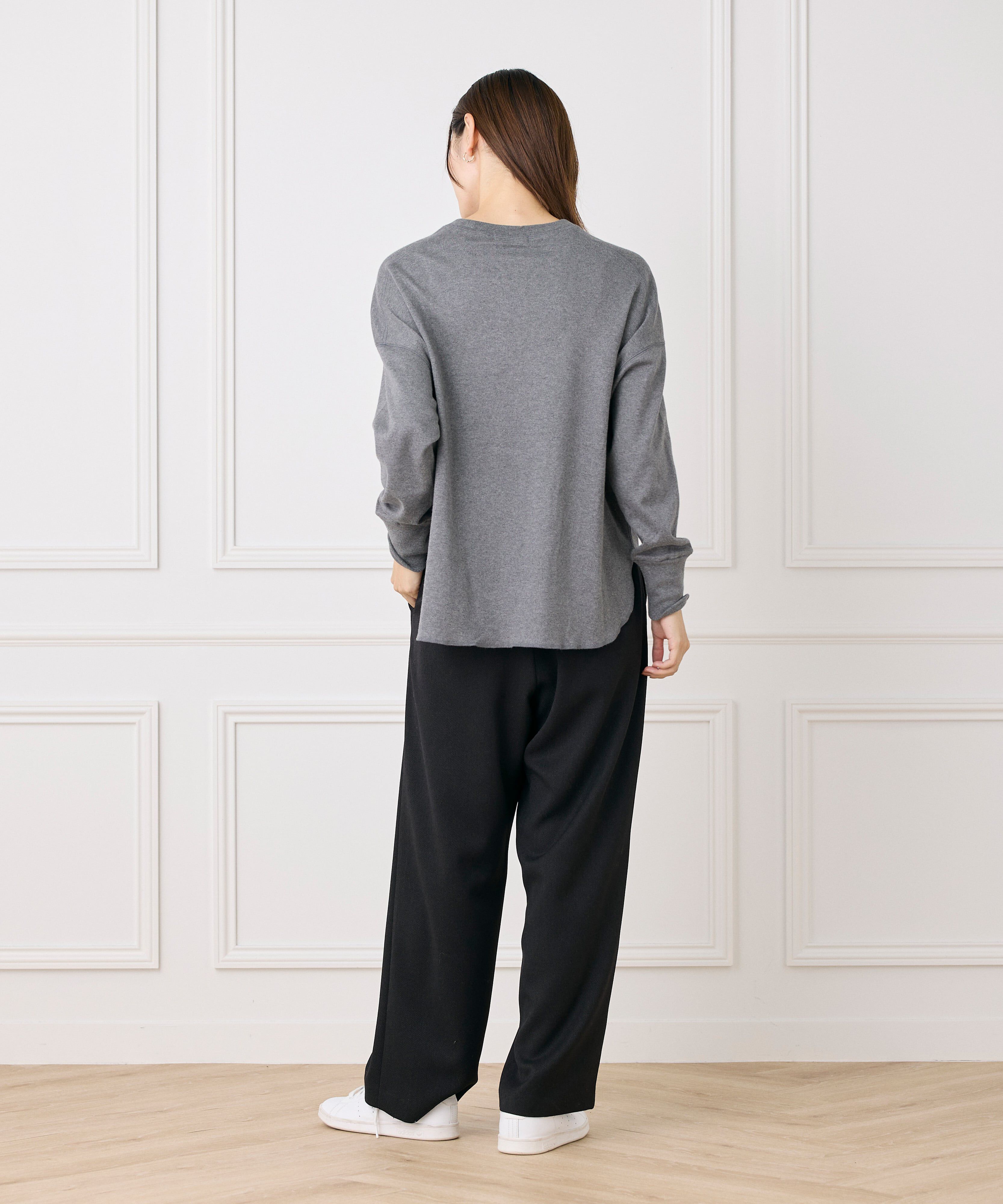 DAY by DAY it&rsquo;s international「クルーネックニット《オーガニックエアーコットン》」|ニット・セーター|