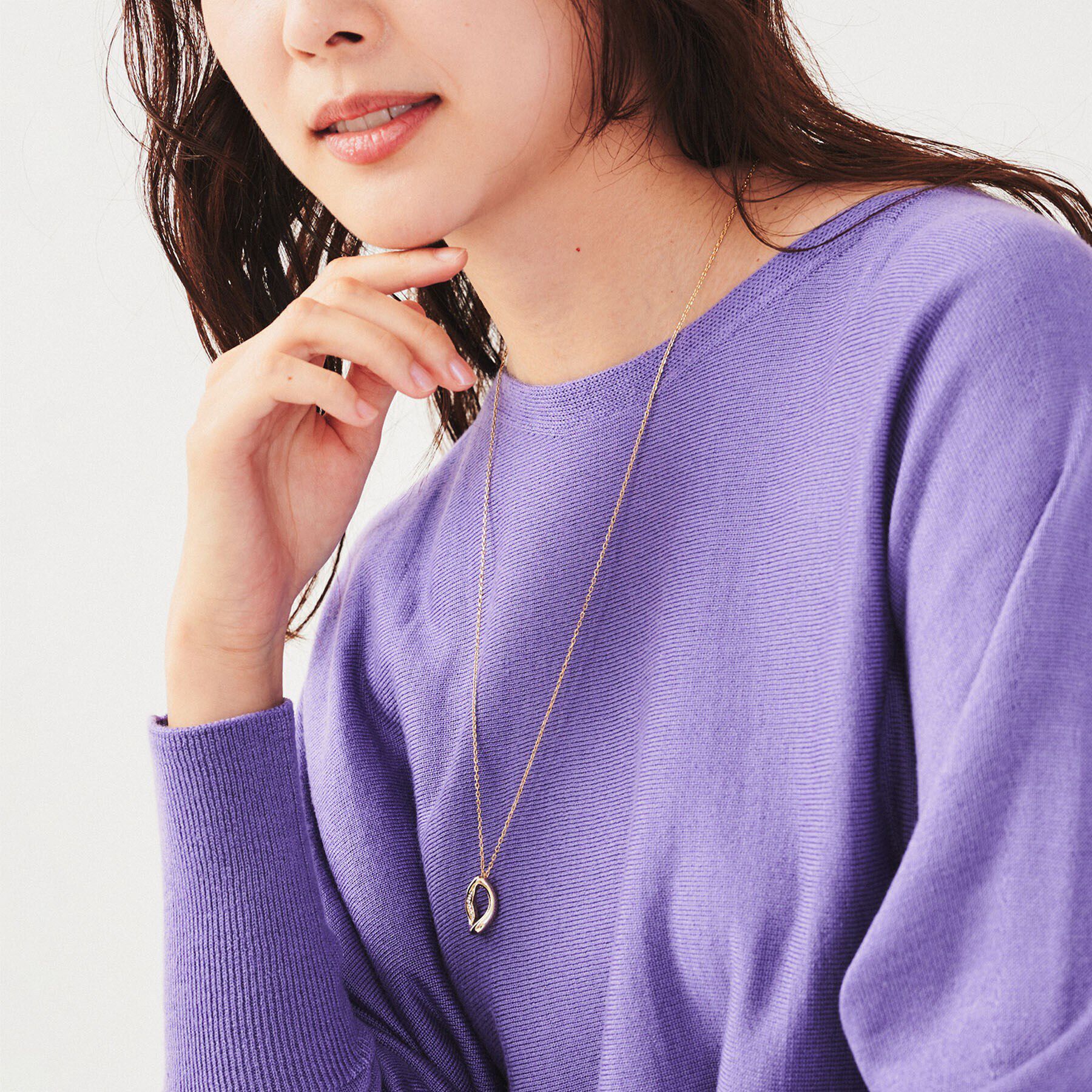 UNTITLED「シャインワントップネックレス」|ネックレス|