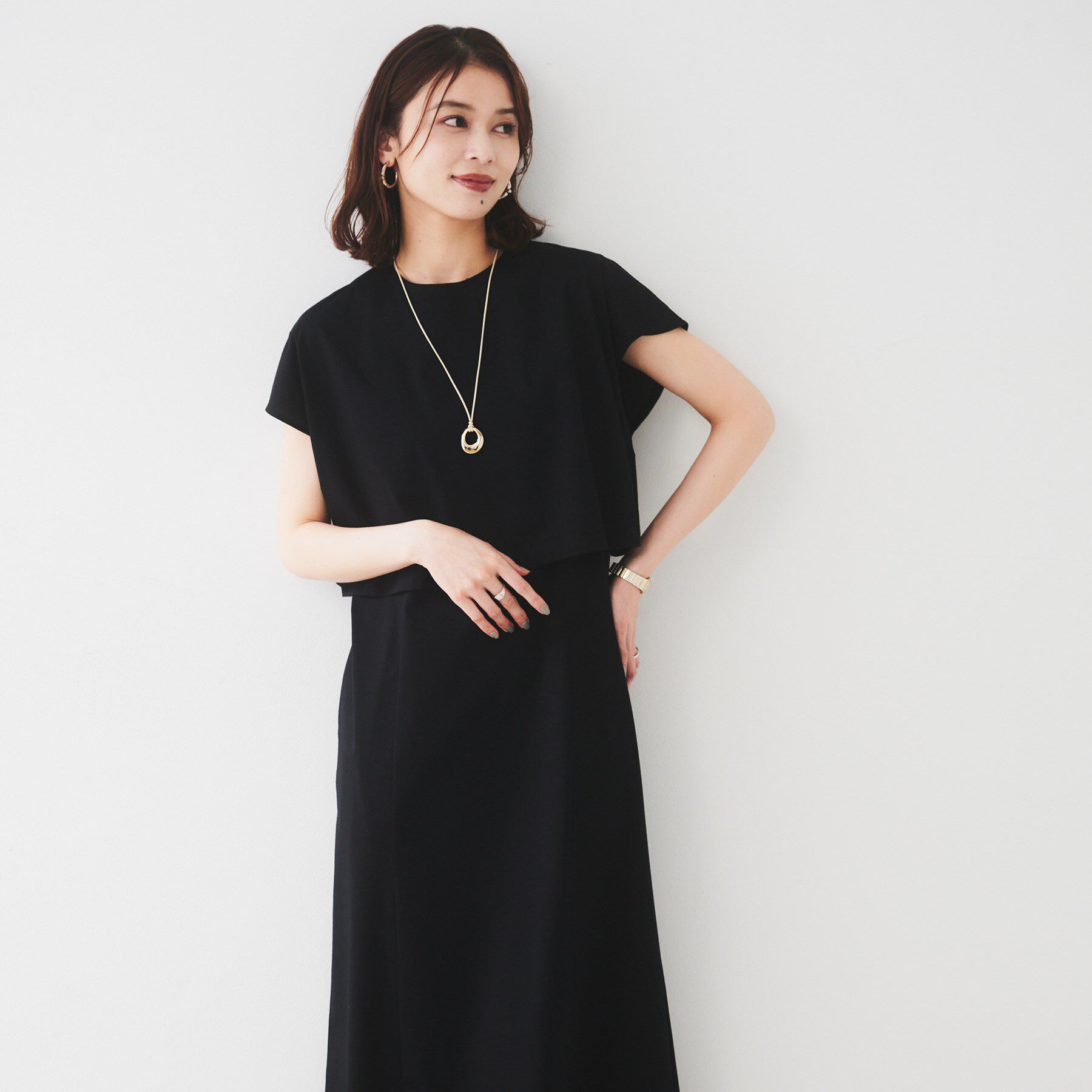 UNTITLED「【洗える／夏ワンピ／2WAY】ジャージワンピース」|ワンピース|