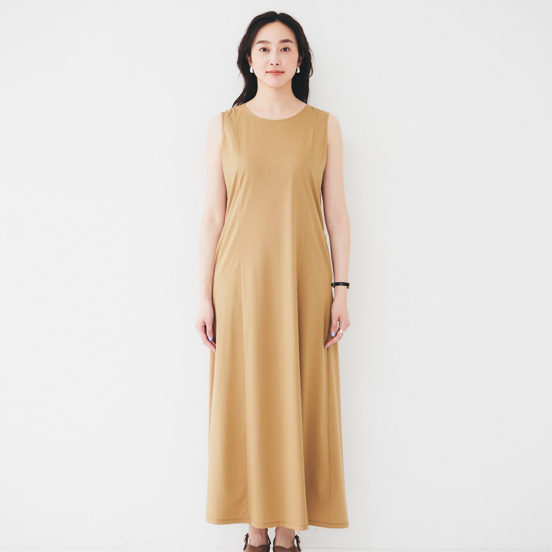 UNTITLED「【洗える／夏ワンピ／2WAY】ジャージワンピース」|ワンピース|