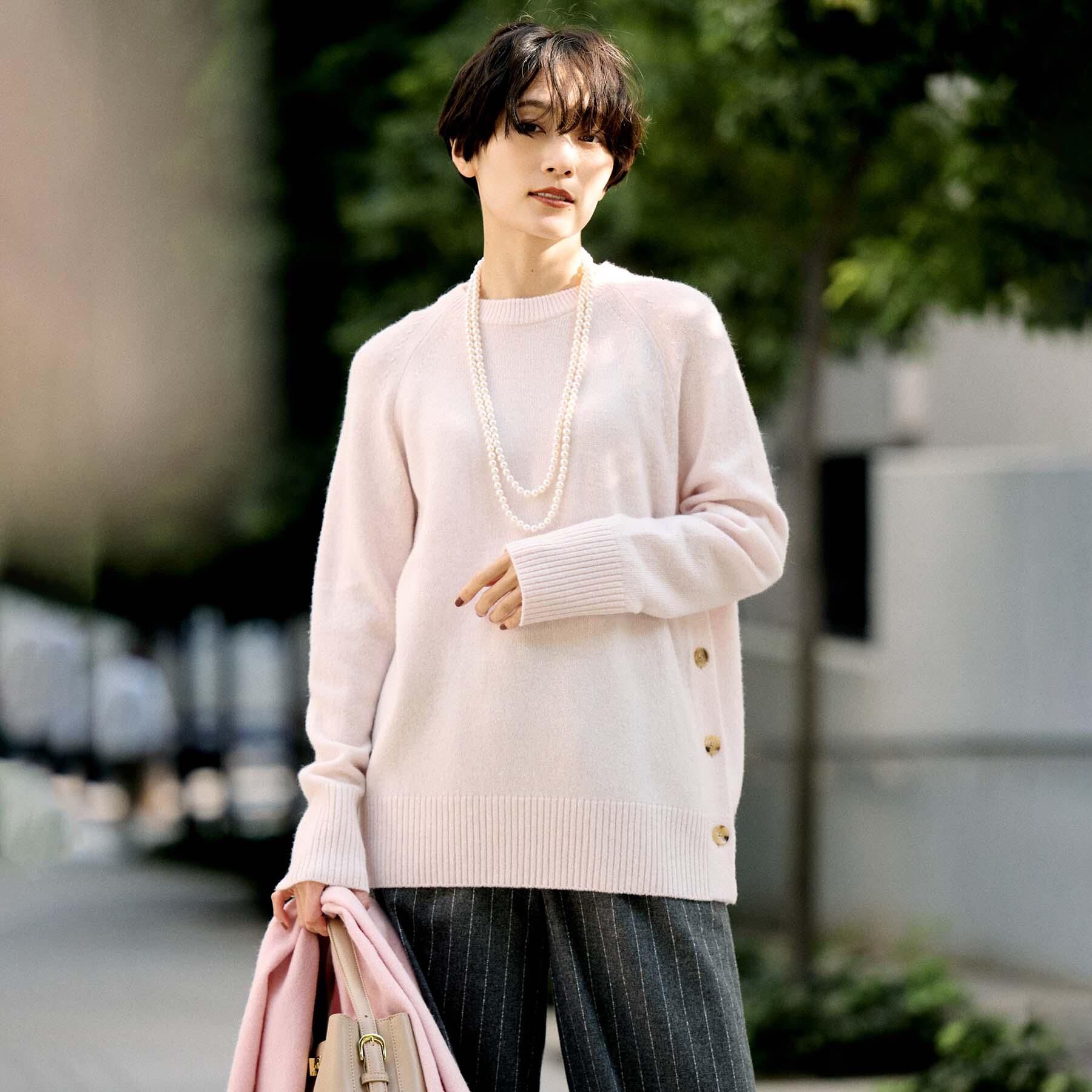 UNTITLED「【アレンジ自在】ロングパール調ネックレス」|ネックレス|