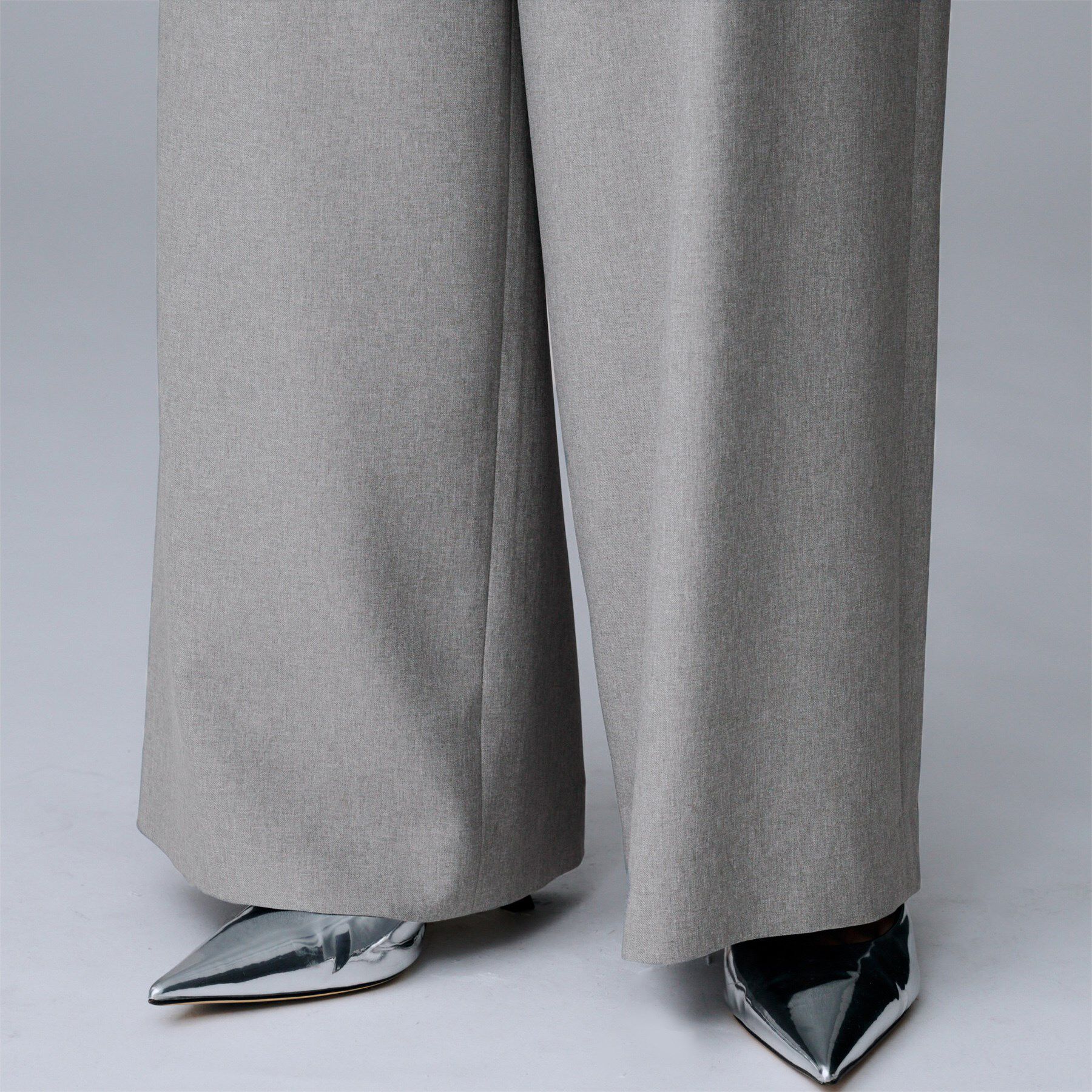 UNTITLED「【洗える/ワイド/ウエストゴム】ストレッチドロストパンツ」|その他|