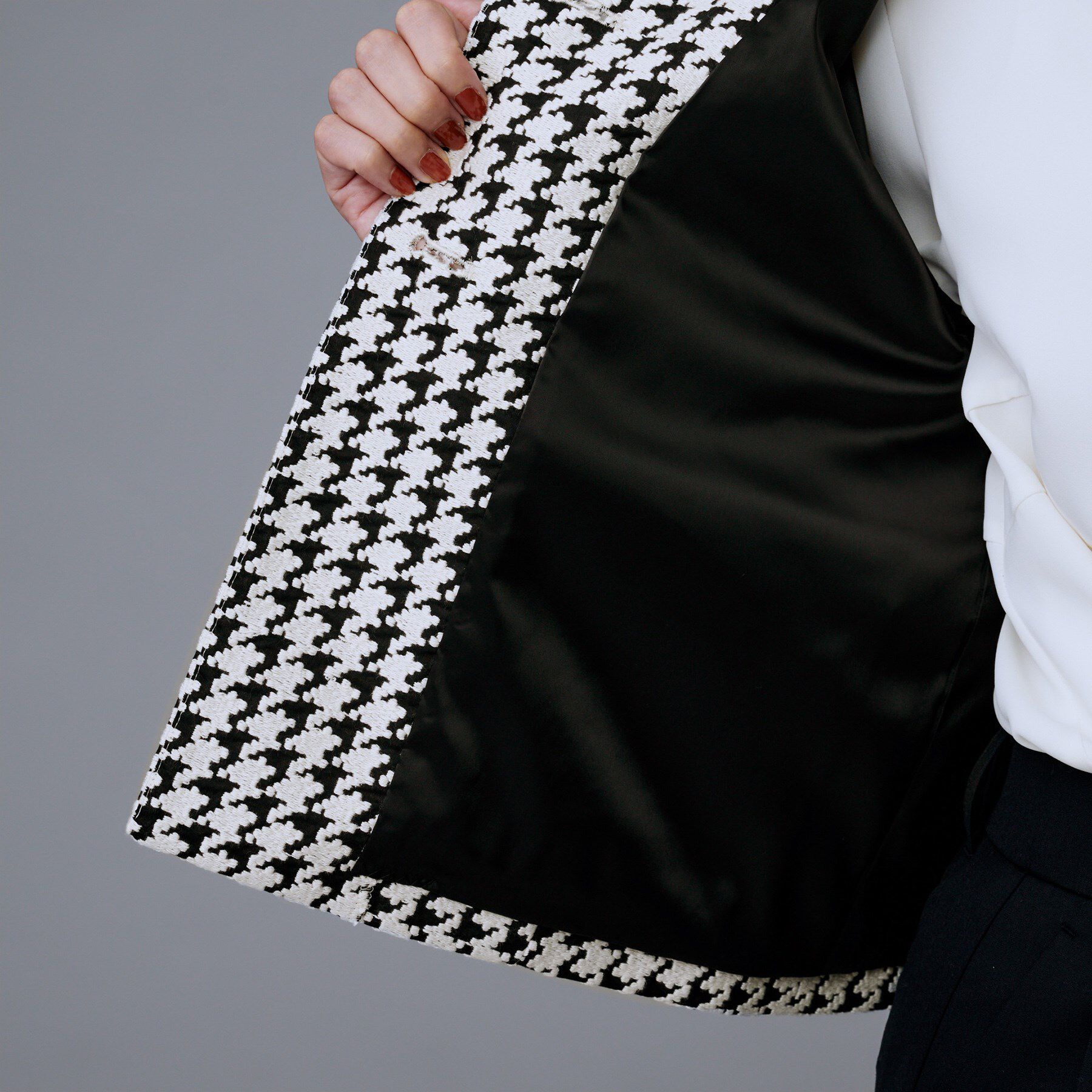 UNTITLED「【セットアップ可能】クラシックチドリ ジャケット」|ノーカラージャケット|