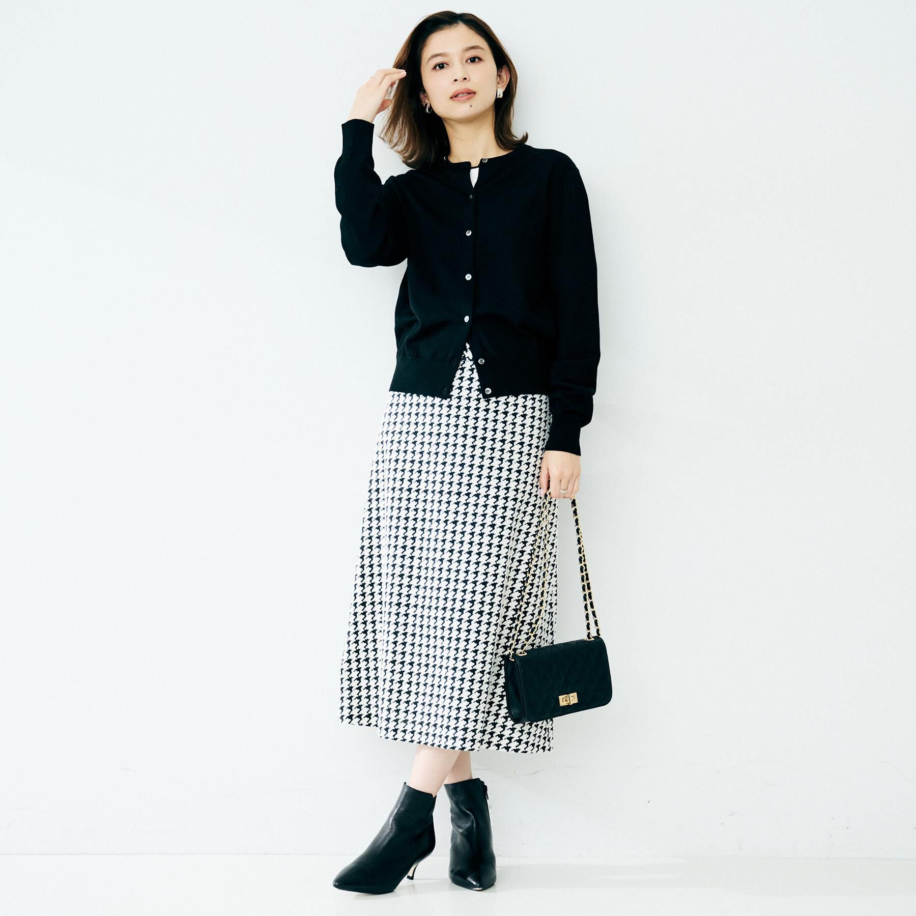 UNTITLED「【セットアップ可/きれいめ】クラシックチドリ スカート」|スカート|