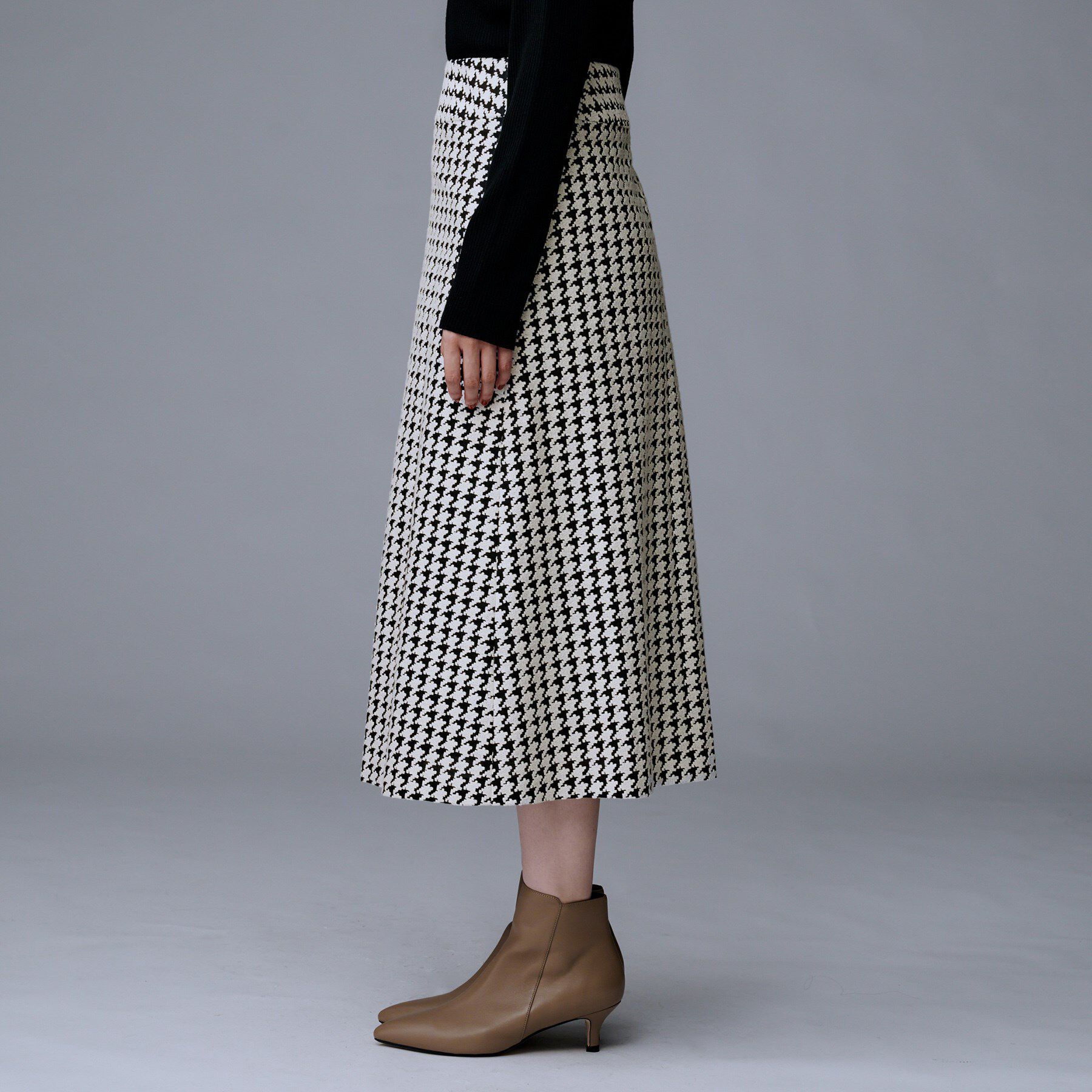 UNTITLED「【セットアップ可/きれいめ】クラシックチドリ スカート」|スカート|