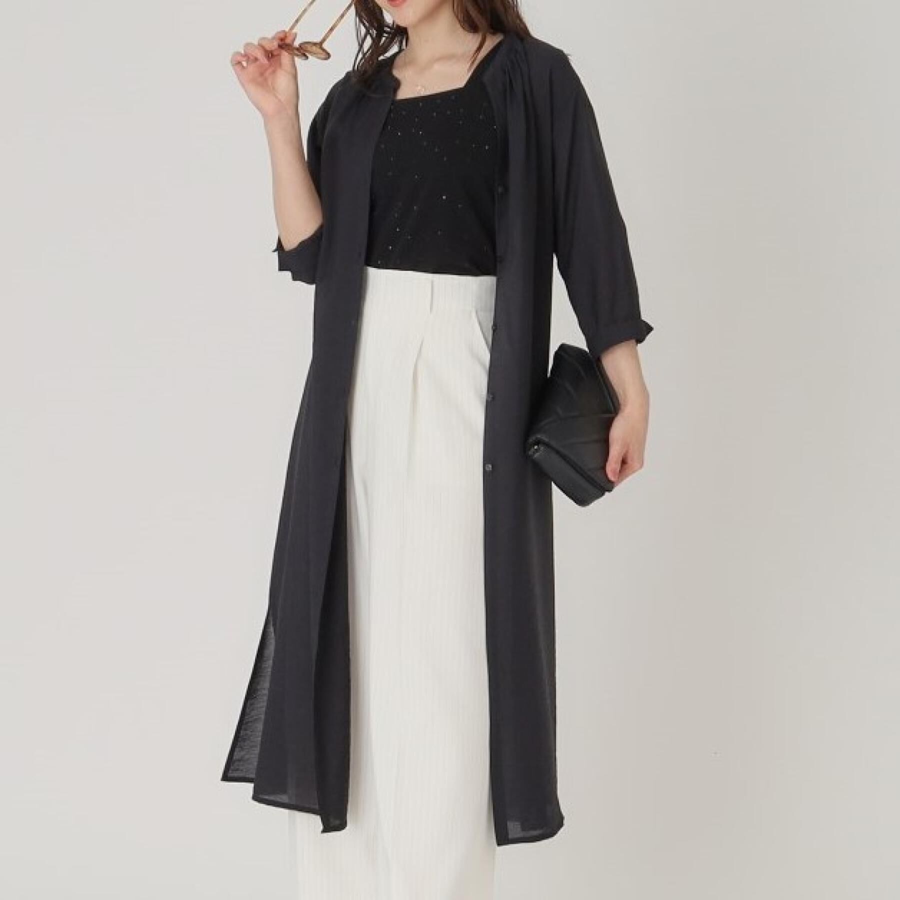 COUP DE CHANCE「【洗える】ロングブラウス」|シャツ・ブラウス|