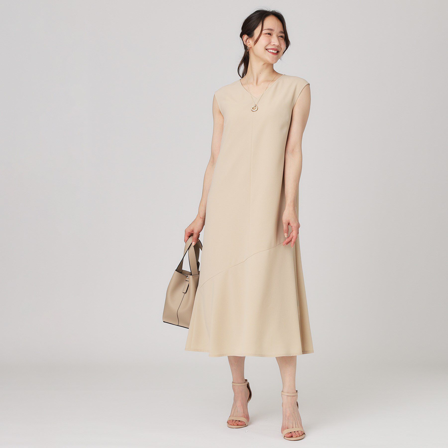 COUP DE CHANCE「【手洗い可／日本製】フレアワンピース」|ワンピース|