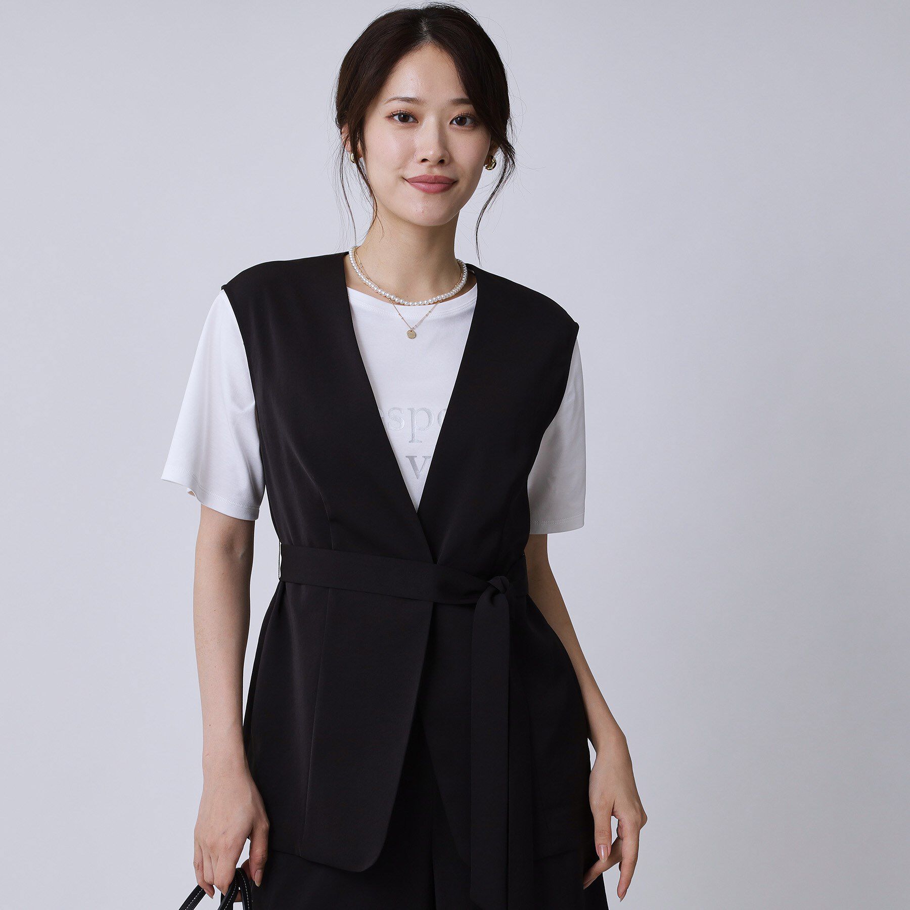 COUP DE CHANCE「【手洗い可／日本製】カラーレスジレ」|ベスト・ジレ|