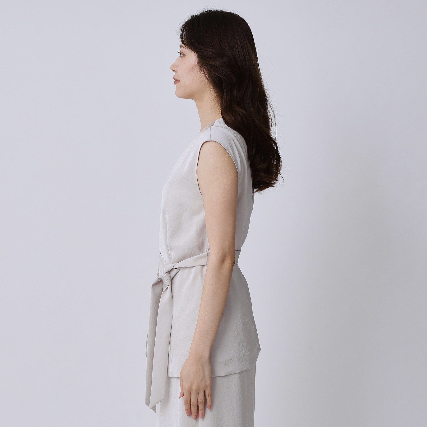 COUP DE CHANCE「【手洗い可／日本製】カラーレスジレ」|ベスト・ジレ|