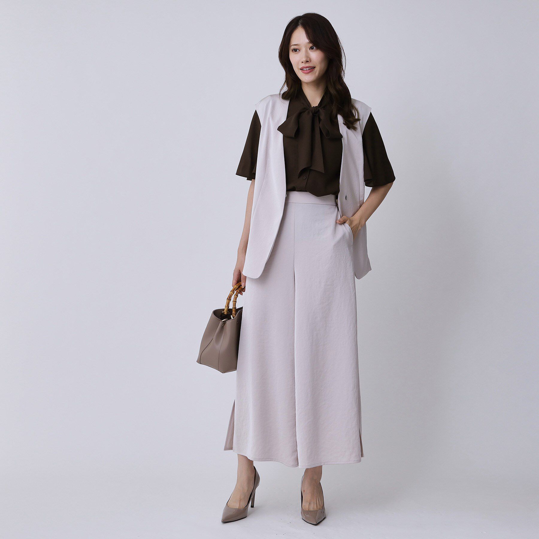 COUP DE CHANCE「【手洗い可／日本製】ボウタイブラウス」|シャツ・ブラウス|