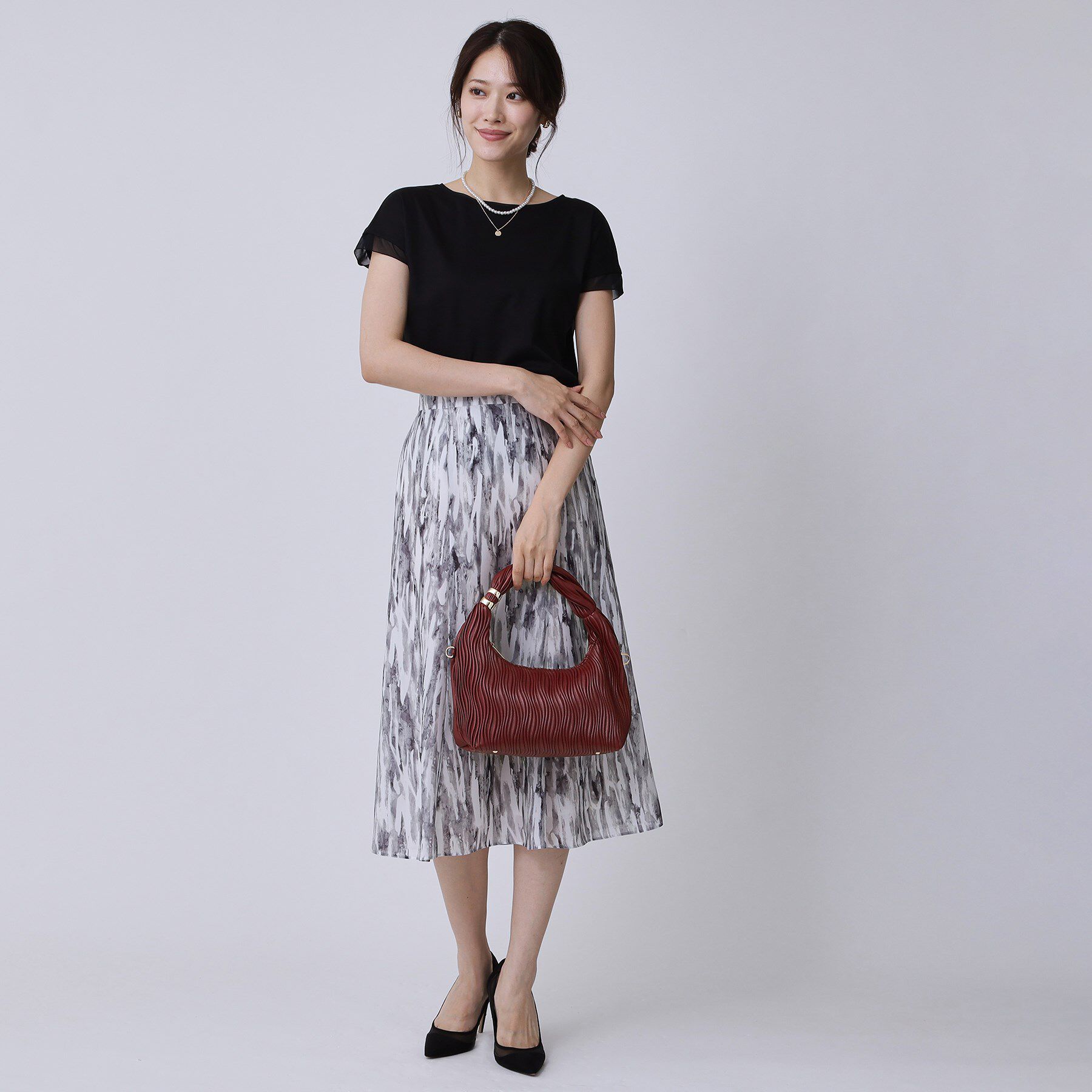 COUP DE CHANCE「ウェーブハウンドトート／2WAY使用／ショルダーつき」|トートバッグ|