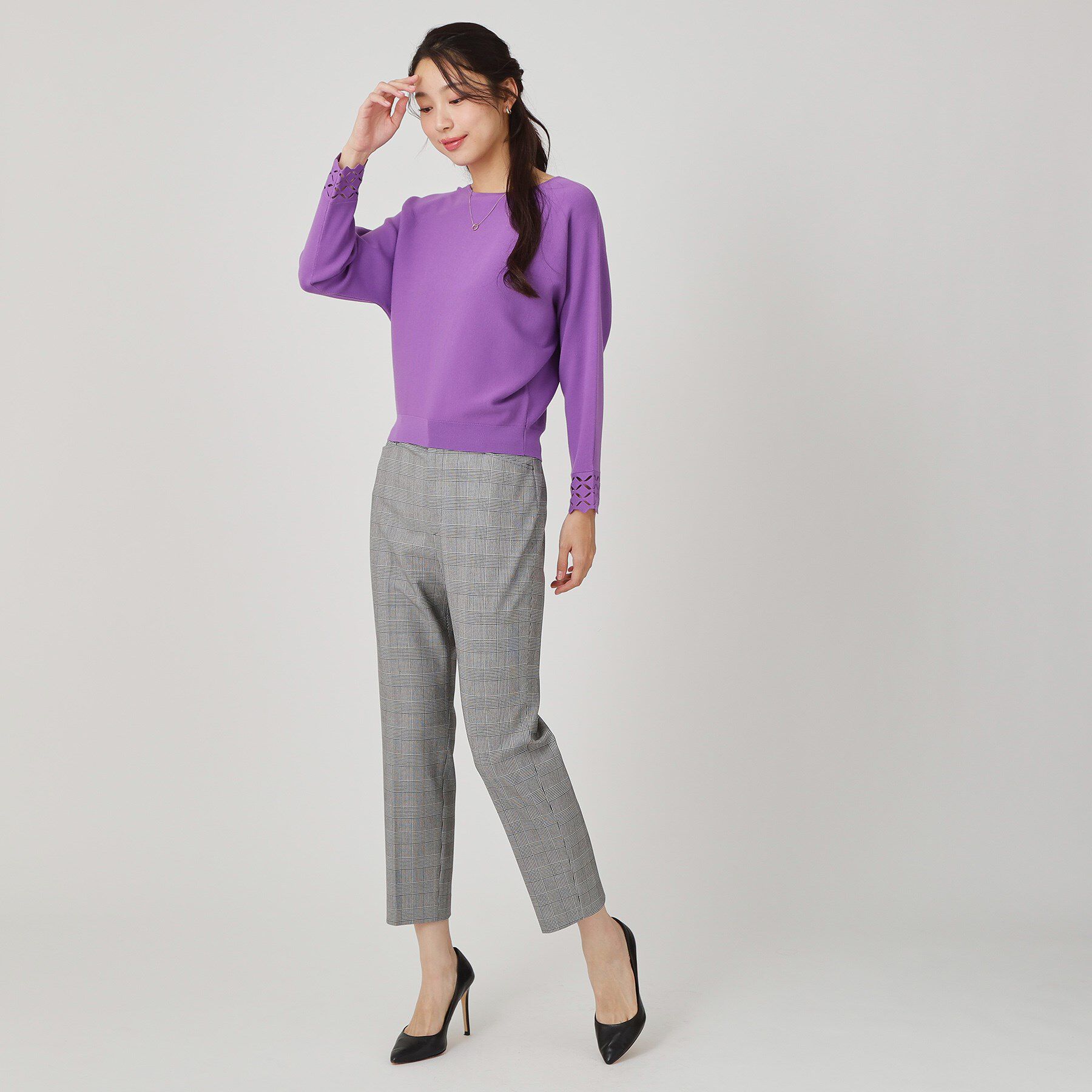 COUP DE CHANCE「【手洗い可／日本製／ストレッチ】定番センタープレス入りパンツ」|その他|