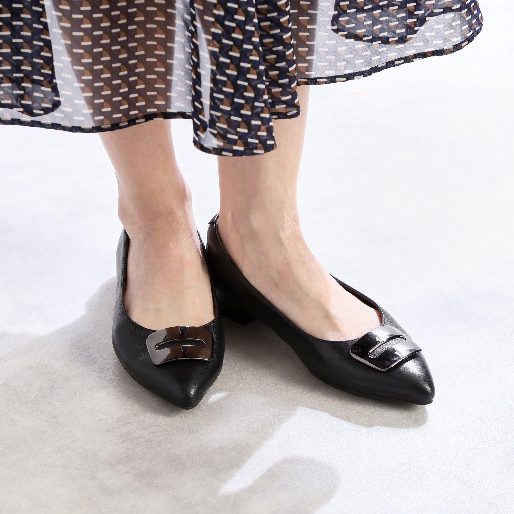 Reflect「【至福の履き心地】&rsquo;25秋冬 やみつきフラットパンプス」|パンプス|