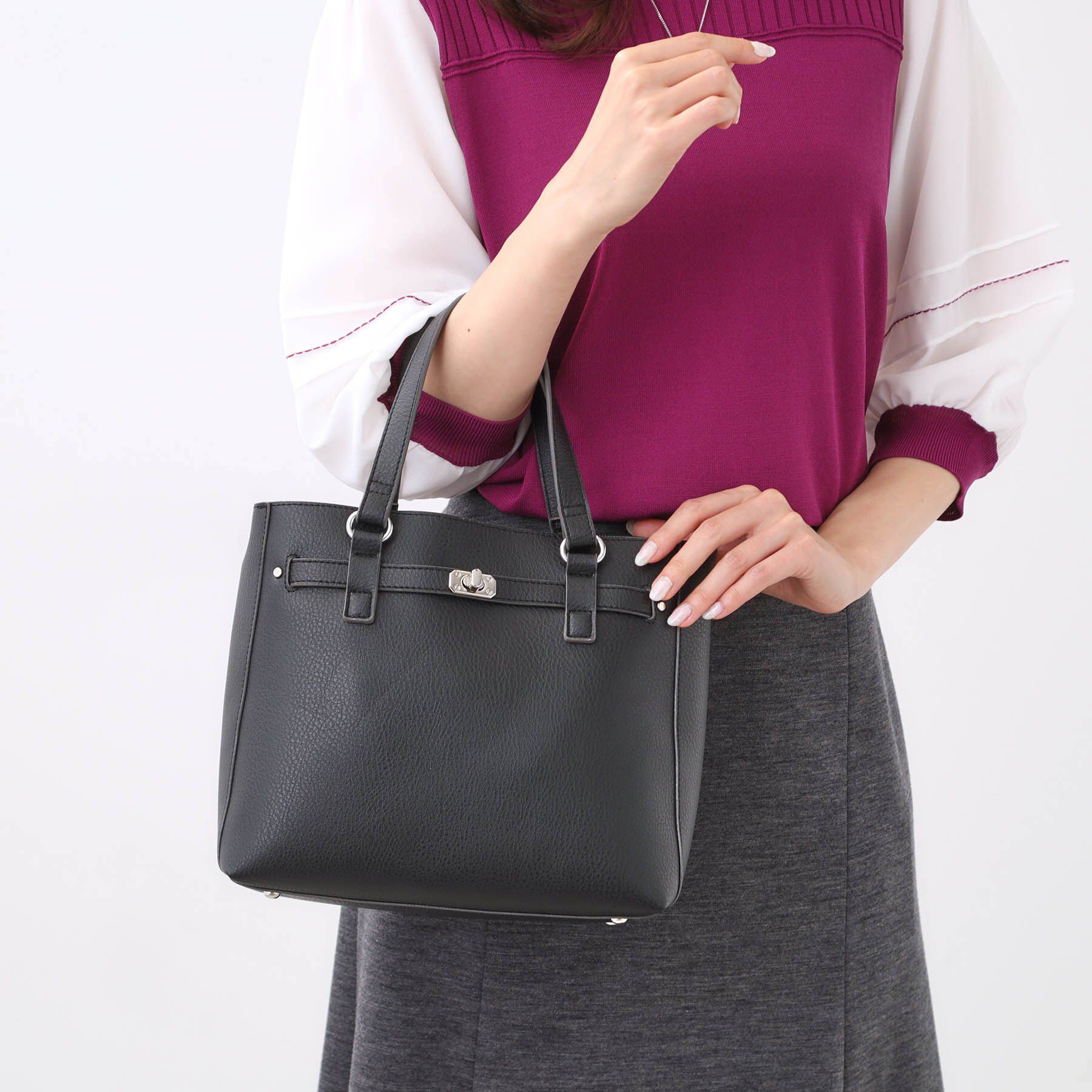 Reflect「【たっぷり収納！／通勤におすすめ】&rsquo;25秋冬毎日ミディアムバッグ」|ハンドバッグ|