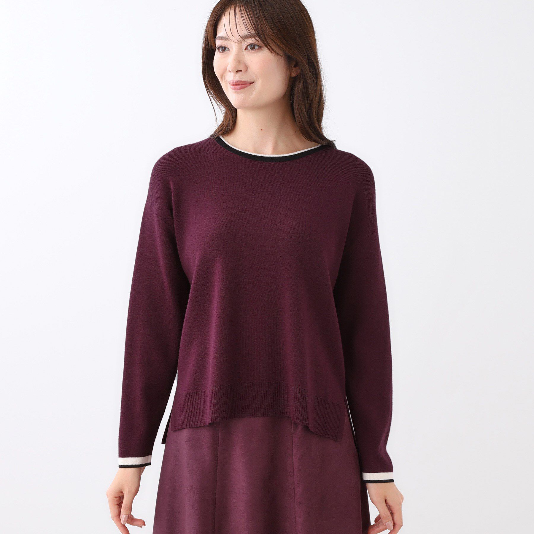 Reflect「【WEB先行カラーあり／セットアップ可】ゆったりフォルムニット」|ニット・セーター|