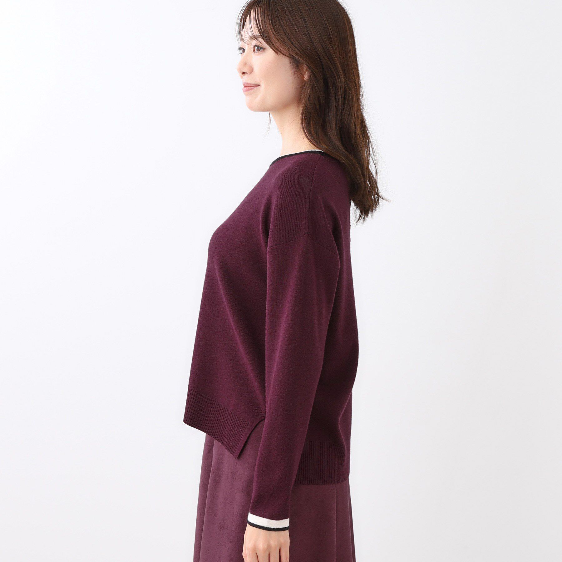 Reflect「【WEB先行カラーあり／セットアップ可】ゆったりフォルムニット」|ニット・セーター|