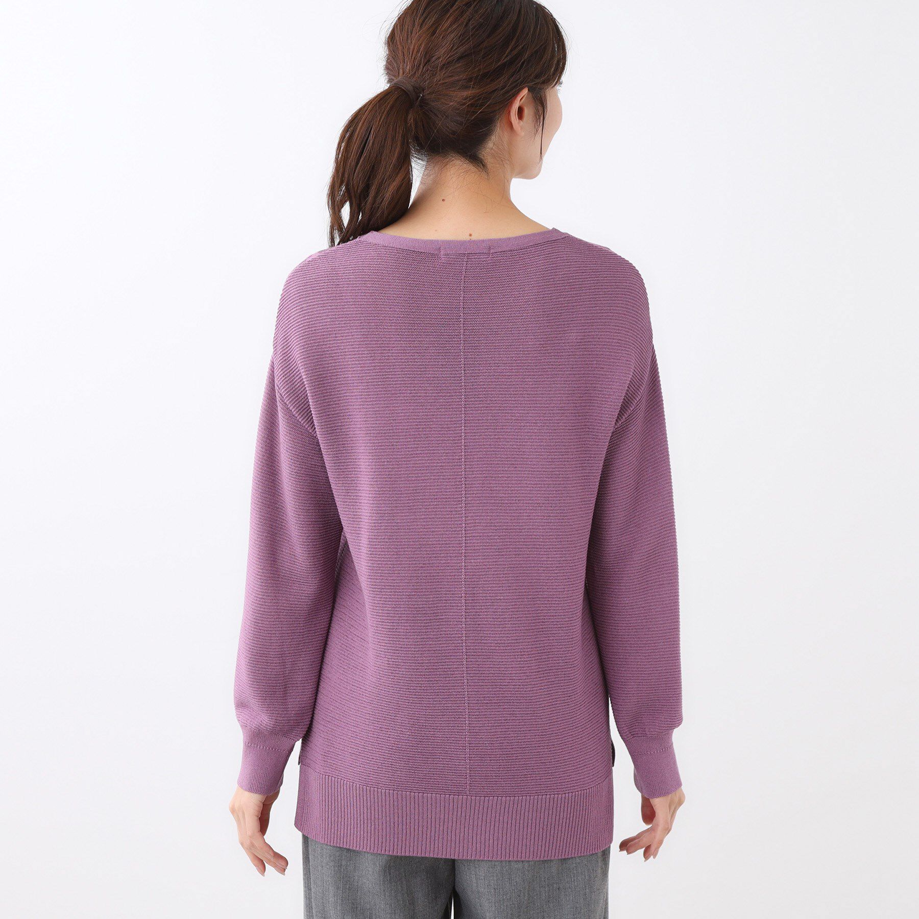 Reflect「【パンツ合わせにぴったり◎】ゆったりオフボディニット」|ニット・セーター|