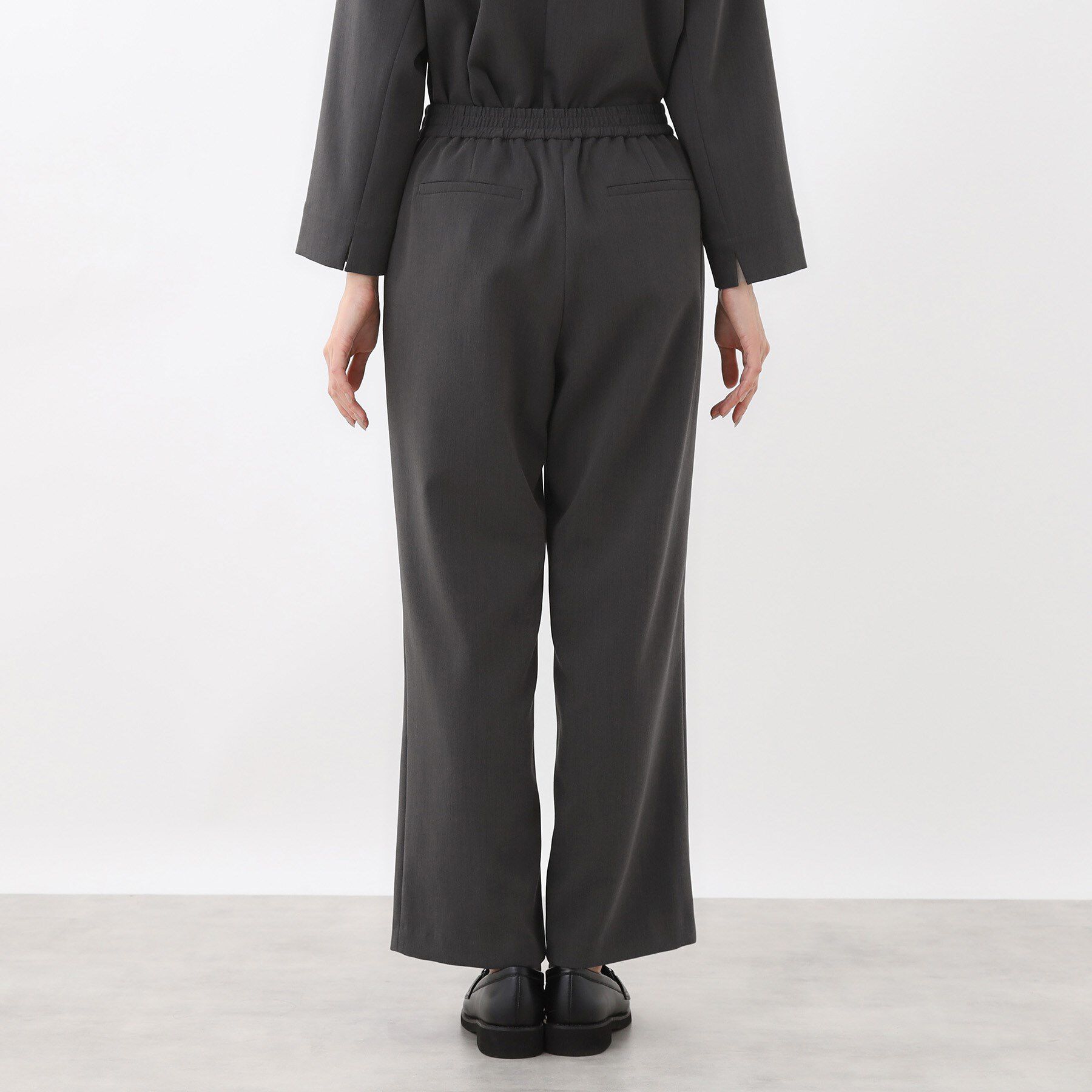 Reflect「【ウエスト総ゴム／セットアップ可】フルレングスストレートパンツ」|その他|