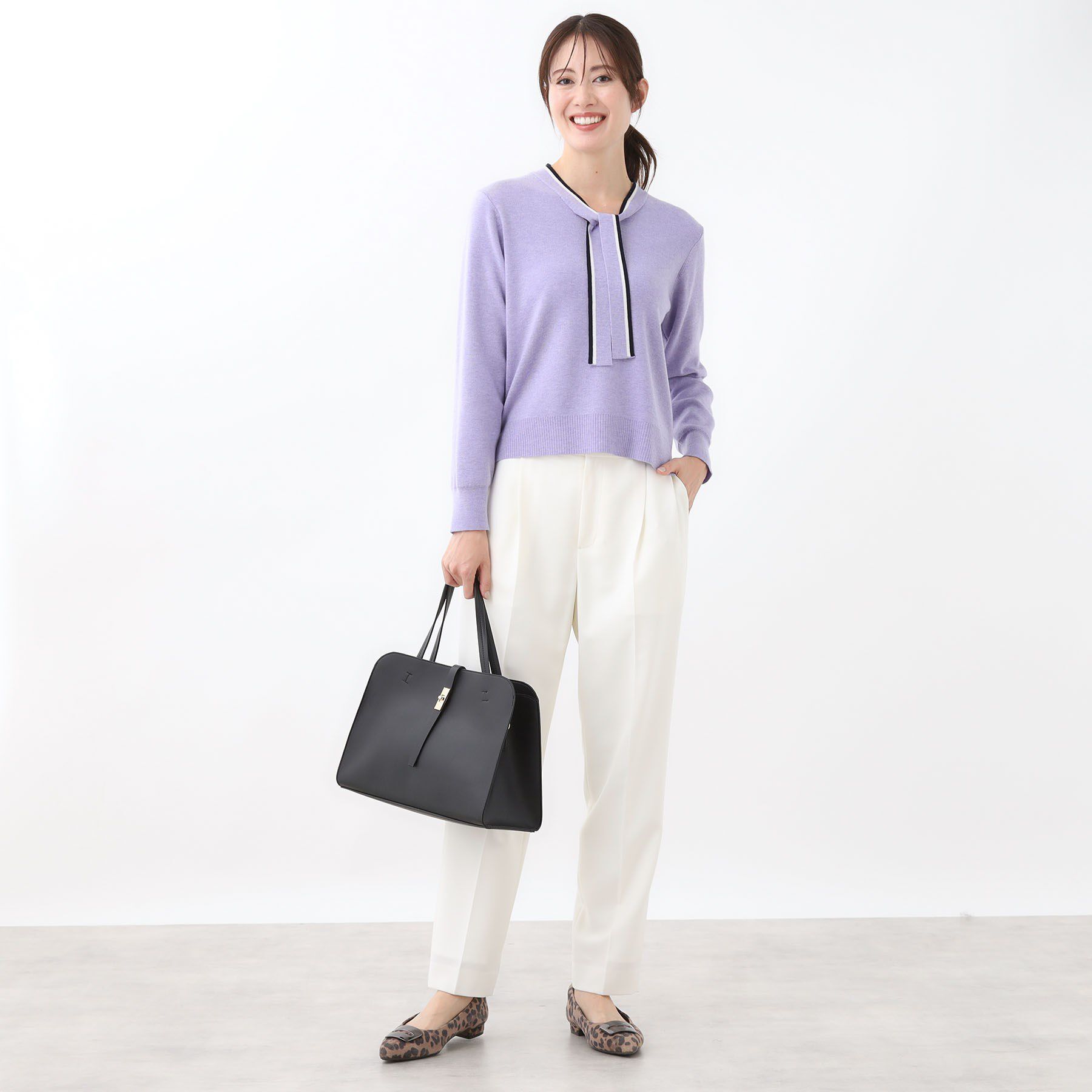 Reflect「【腰周りすっきり◎】センタープレス入りテーパードパンツ」|その他|