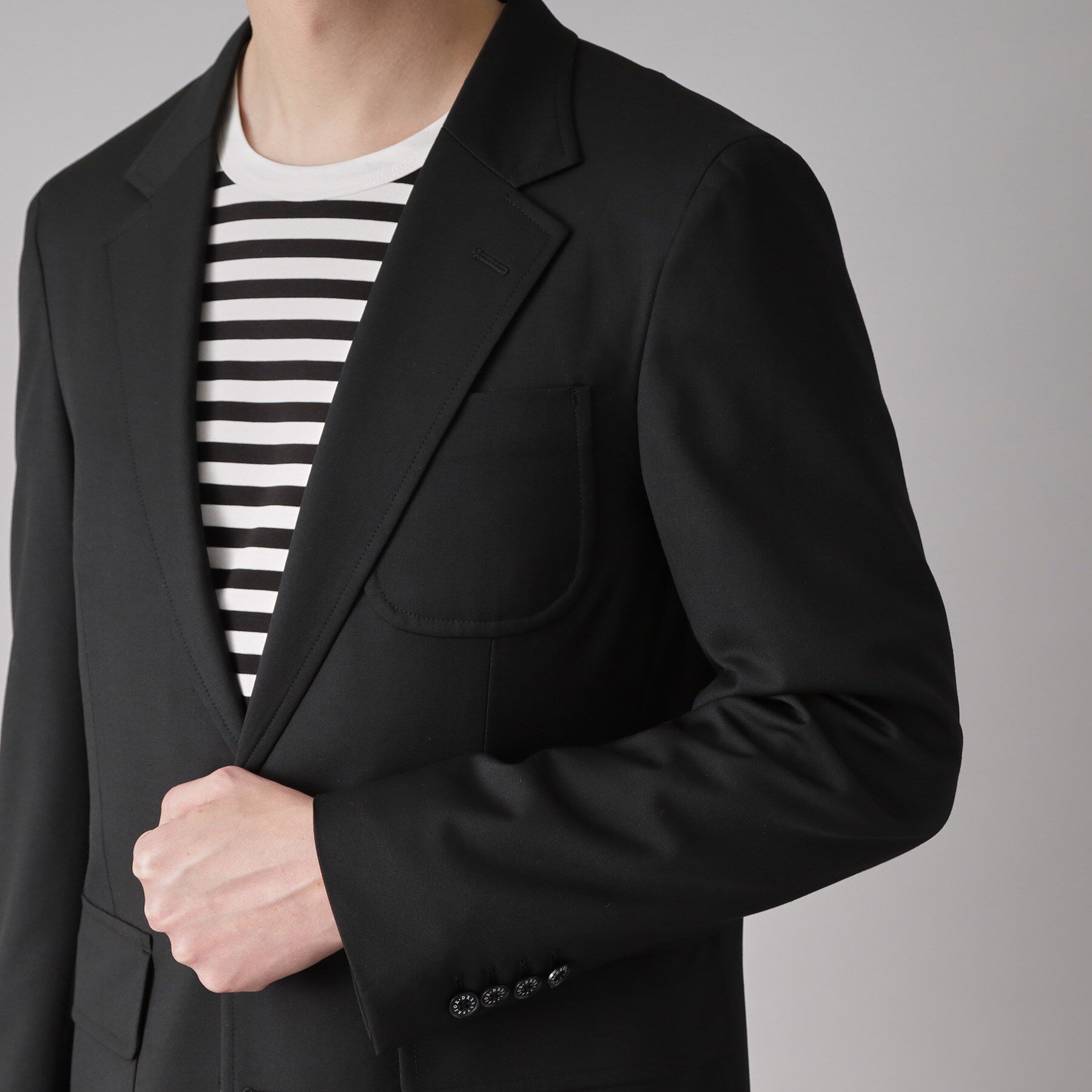 DRESSTERIOR「ウールブレンド コンフォータブルジャケット」|テーラードジャケット|