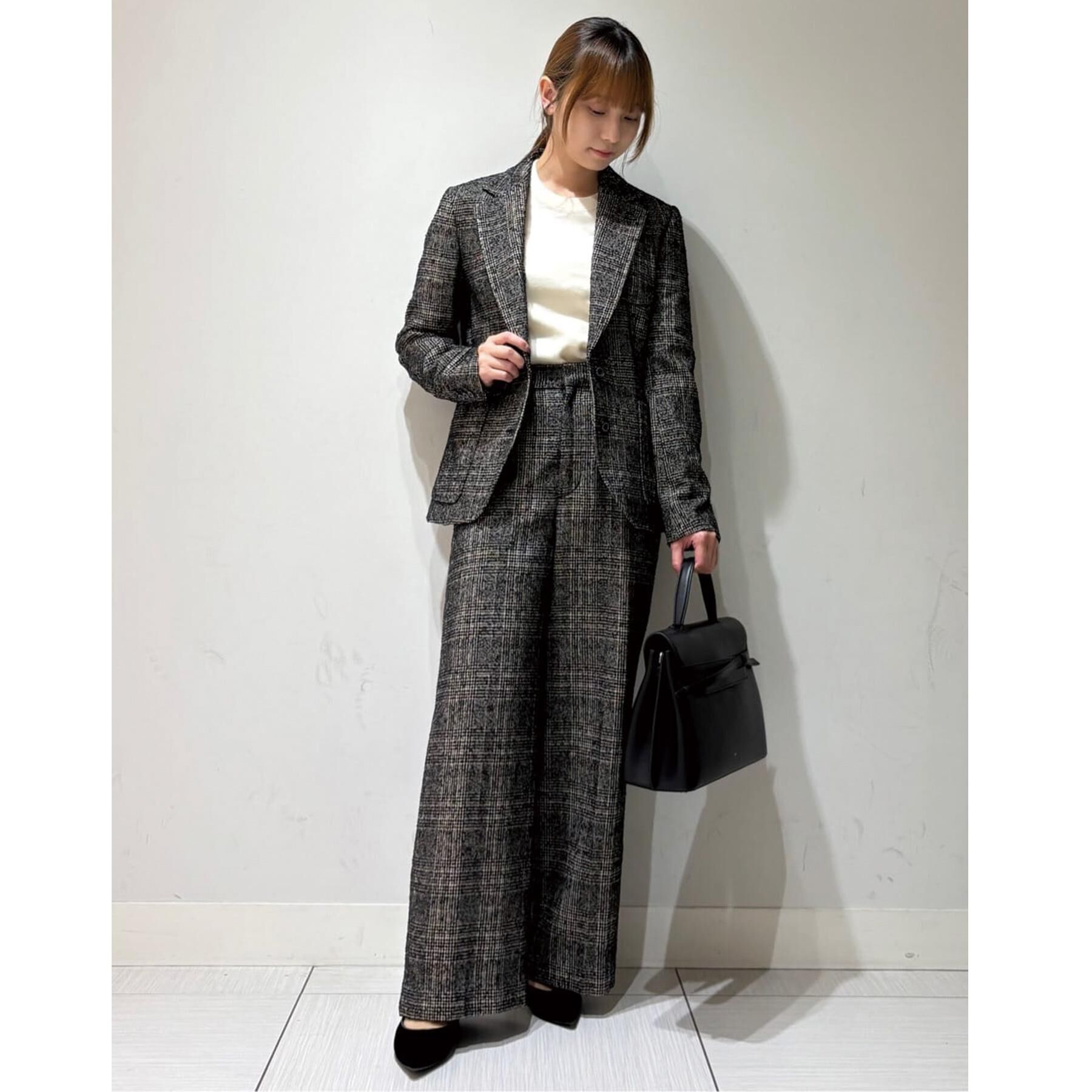 DRESSTERIOR「ループグレンチェックジャケット」|テーラードジャケット|