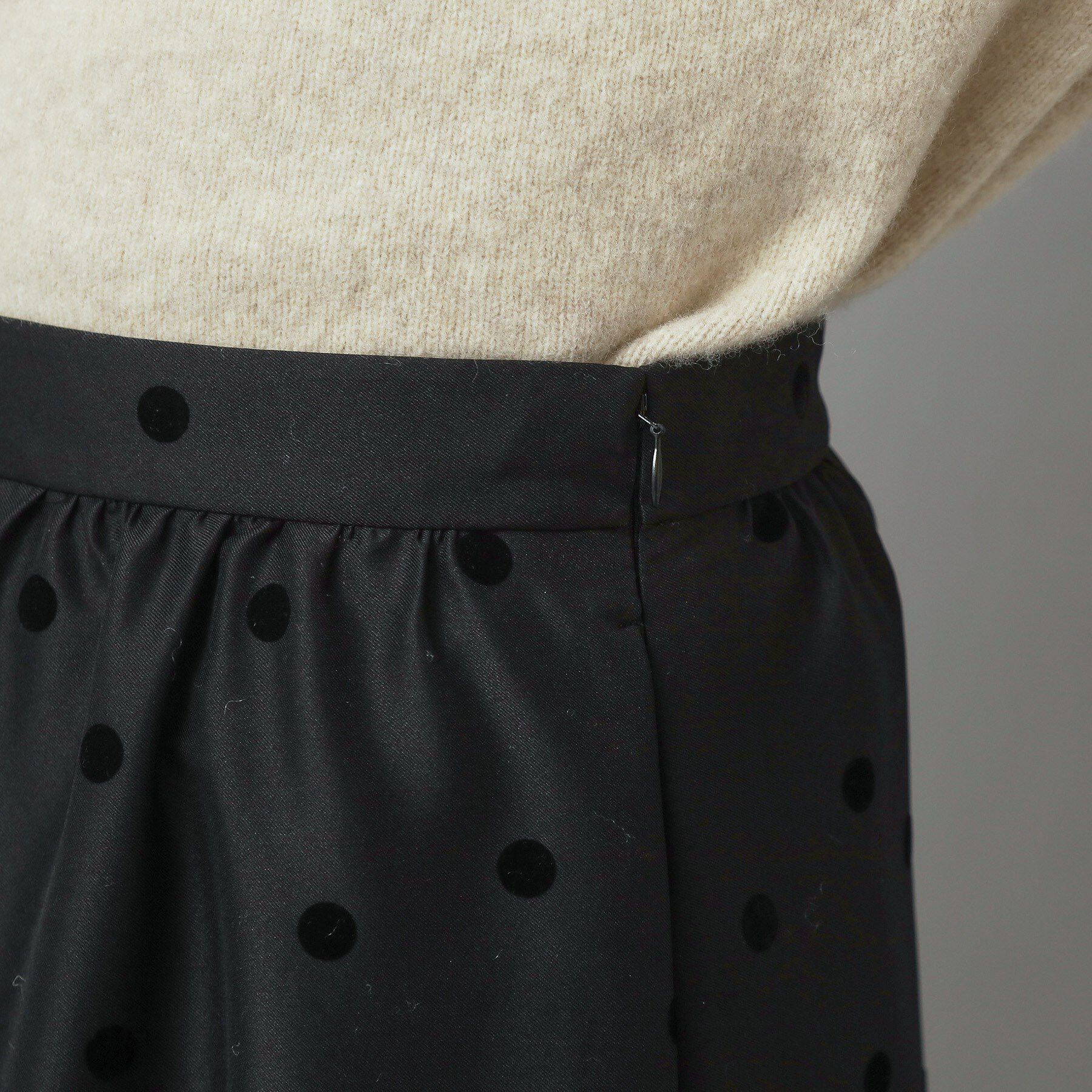 DRESSTERIOR「【CLASSY.掲載】フロッキードットスカート」|スカート|