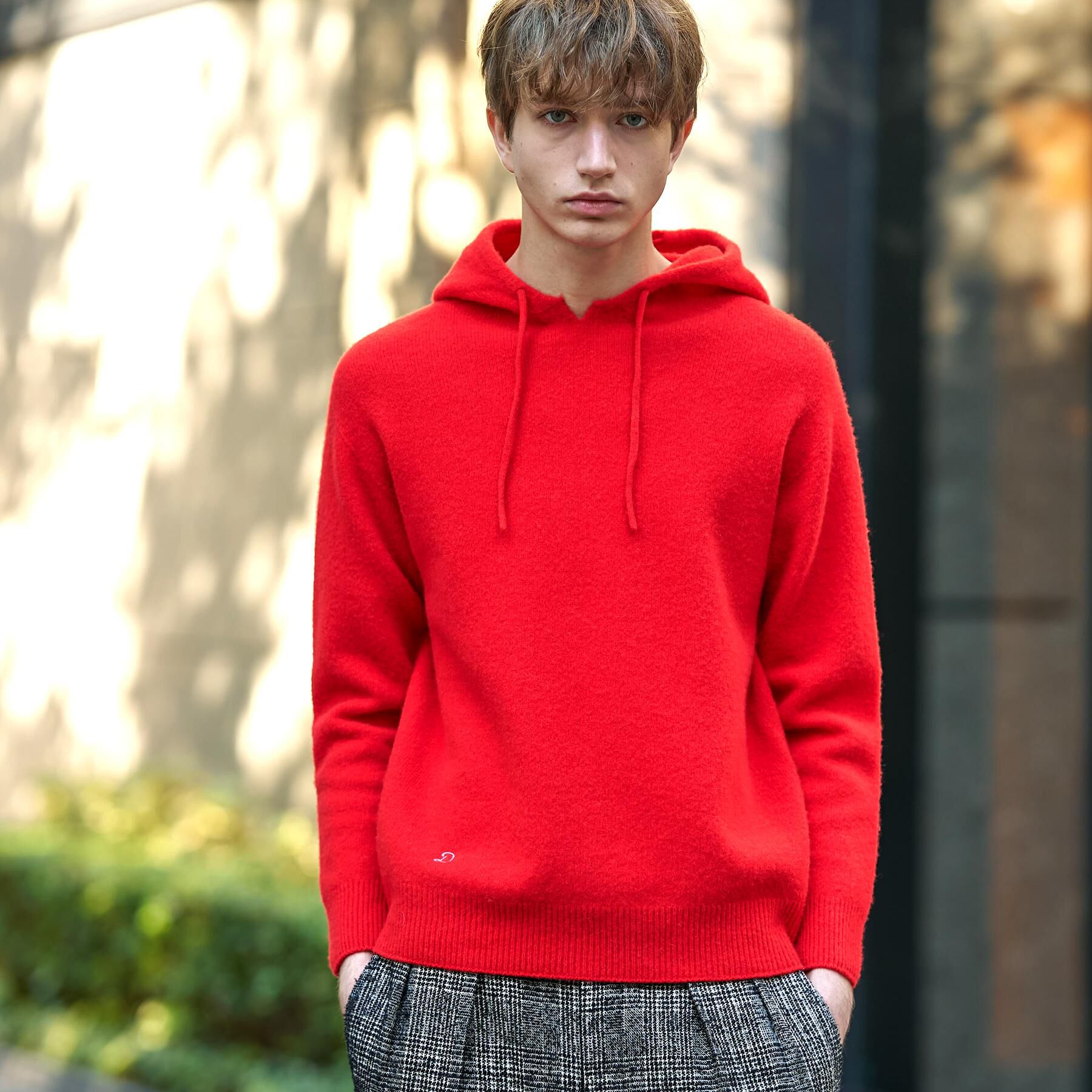 DRESSTERIOR「カシミヤブレンドフードニット」|ニット・セーター|