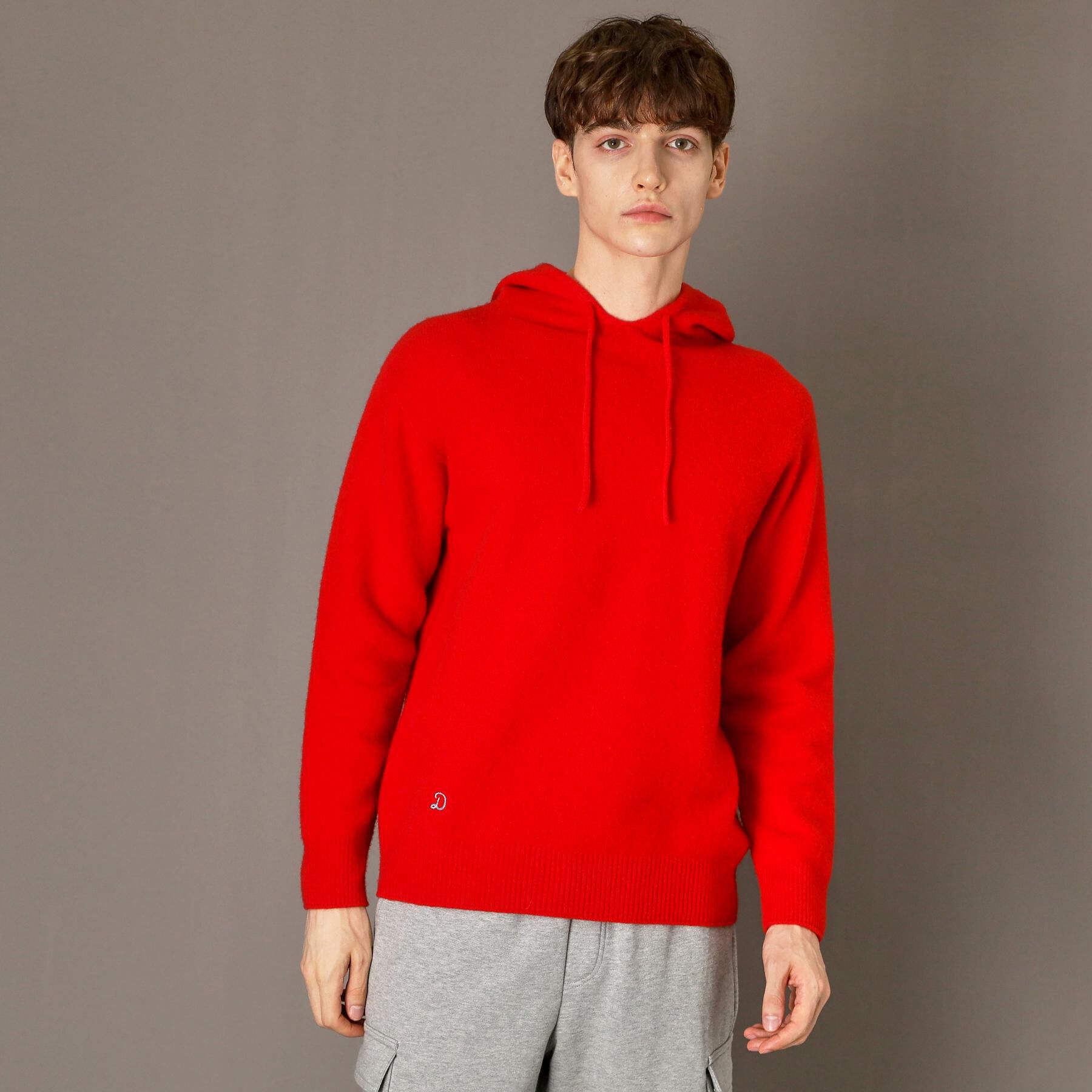 DRESSTERIOR「カシミヤブレンドフードニット」|ニット・セーター|