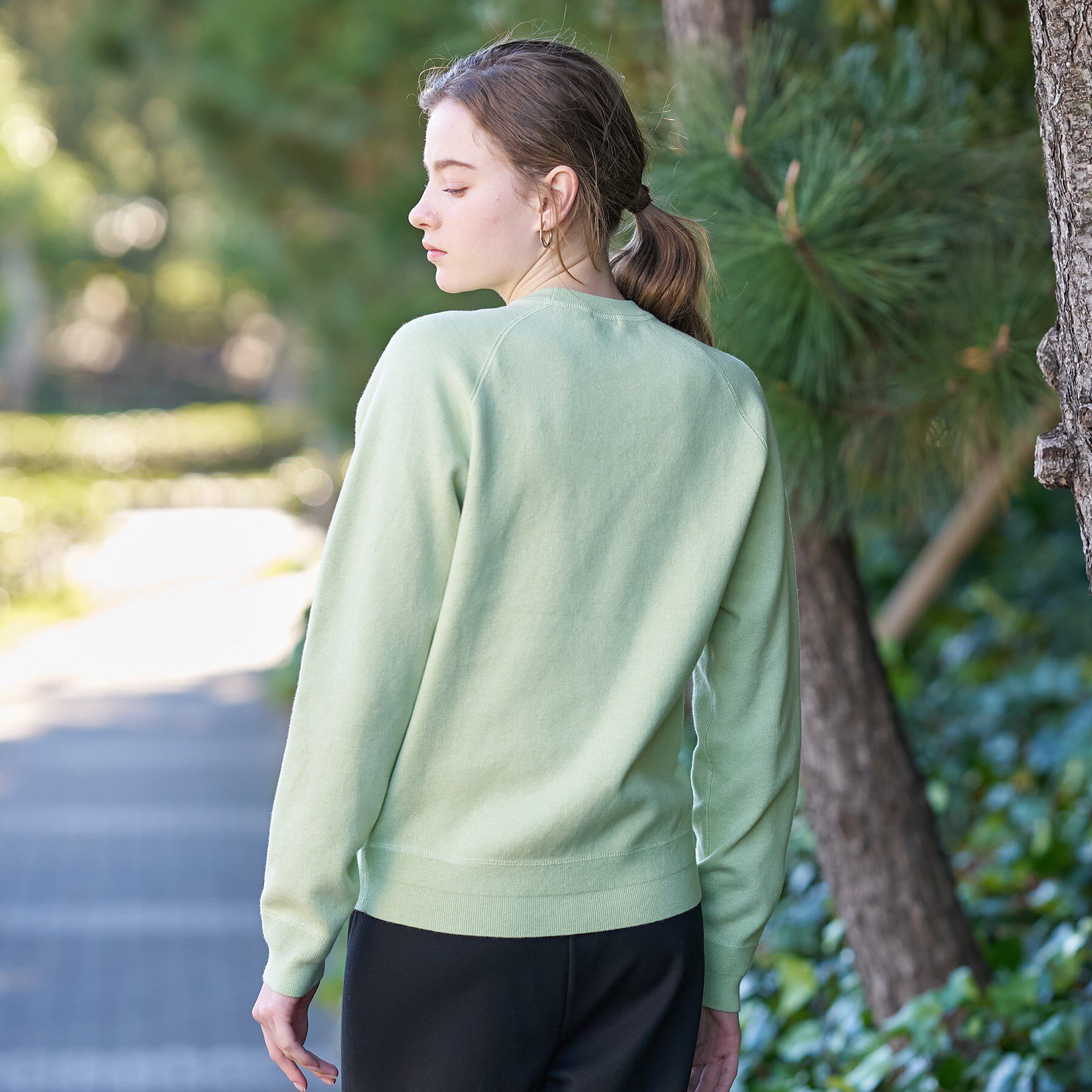 DRESSTERIOR「ウォッシャブルコットンカシミヤプルオーバーニット」|ニット・セーター|