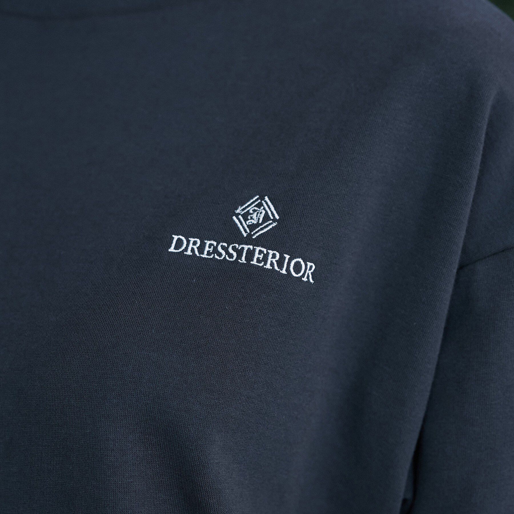 DRESSTERIOR「【セットアップ可/ウォッシャブル】ストレッチ裏毛ハーフスリーブプルオーバー」|Tシャツ・カットソー|